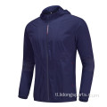 Bagong naka -istilong pasadyang logo plain zipper sport hoodie